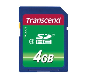 4GB SD kortti